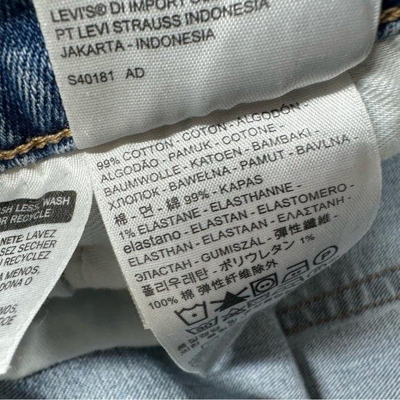 Vintage Mens Levi's 505 Jeans 2005 Regular Fit Straight Leg  36 x 32 Medium Y2K - Picture 11 of 12